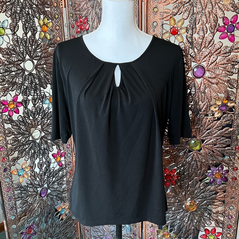 Ann Taylor size medium black blouse